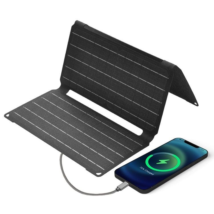 190*356*30mm Monocrystalline Silicon Solar Panel untuk Pemanfaatan Listrik Camping Portable
