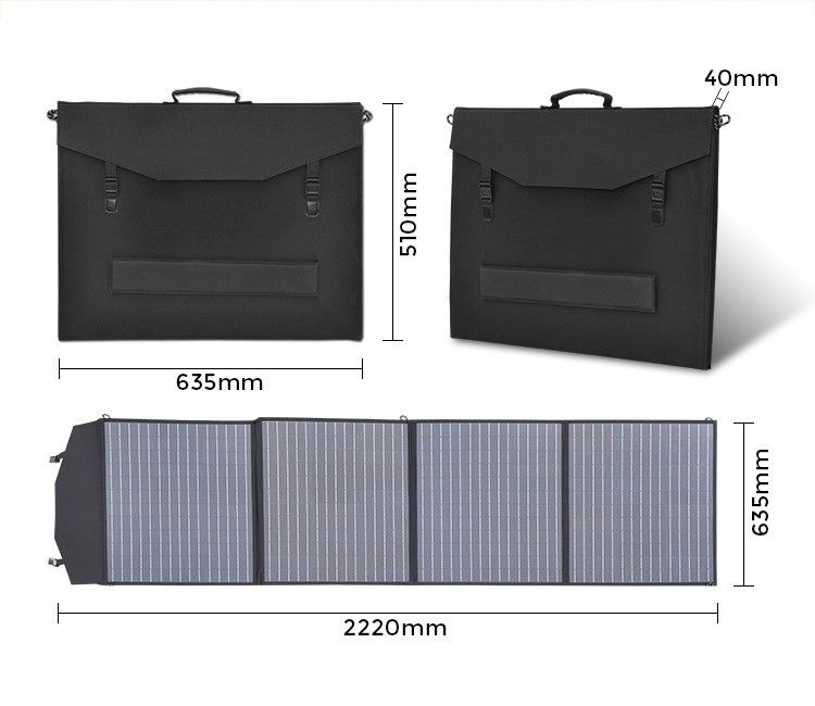 156.75mmx156.75mm MONO Solar Cell 200w Selimut untuk mengisi baterai mobil dan sepeda EV