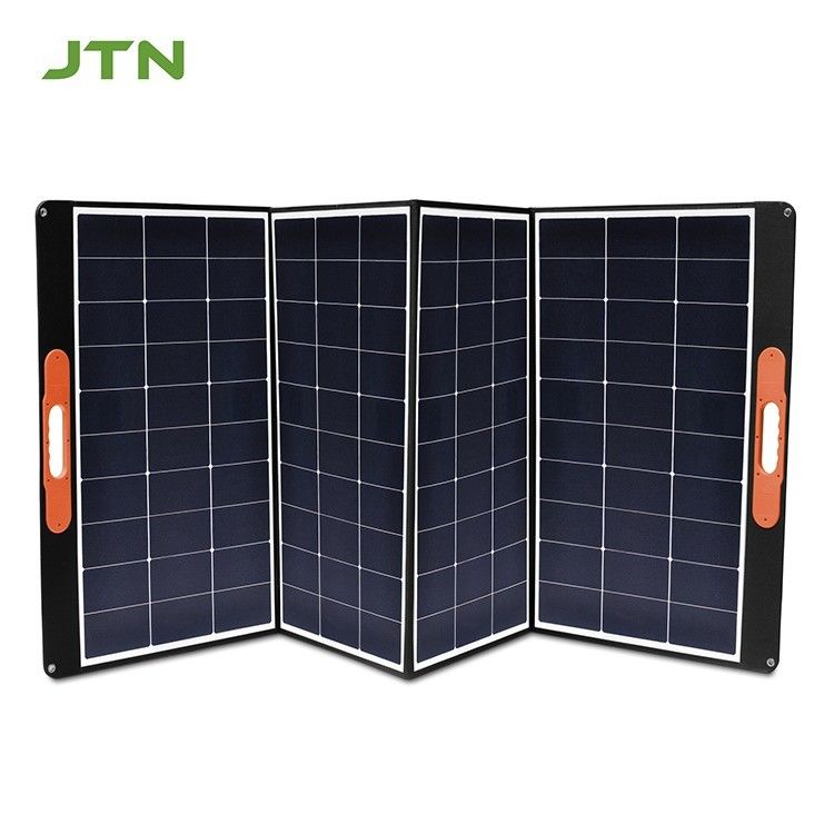 Panel Surya Lipat 300W untuk Ebike MONO Sel Surya Disesuaikan Dukungan OEM / ODM