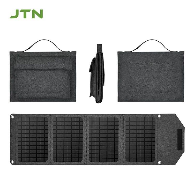Teknologi MPPT Portable Solar Charger 24w Foldable Solar Panel untuk pengisian telepon