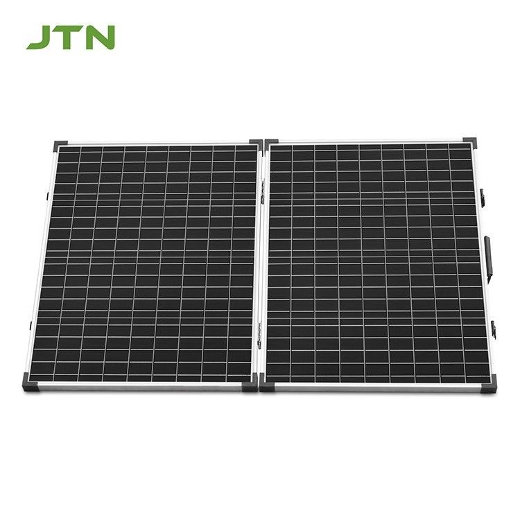 Champing Mono 100W PV Folding Solar Panel CE/FCC/ROHS/PSE Sertifikasi 12 Tahun Pengerjaan