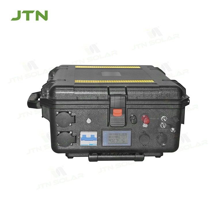 Panel Surya Portable Powerstation Lifepo4 Solar Generator 5000W Untuk Camping Luar Ruangan
