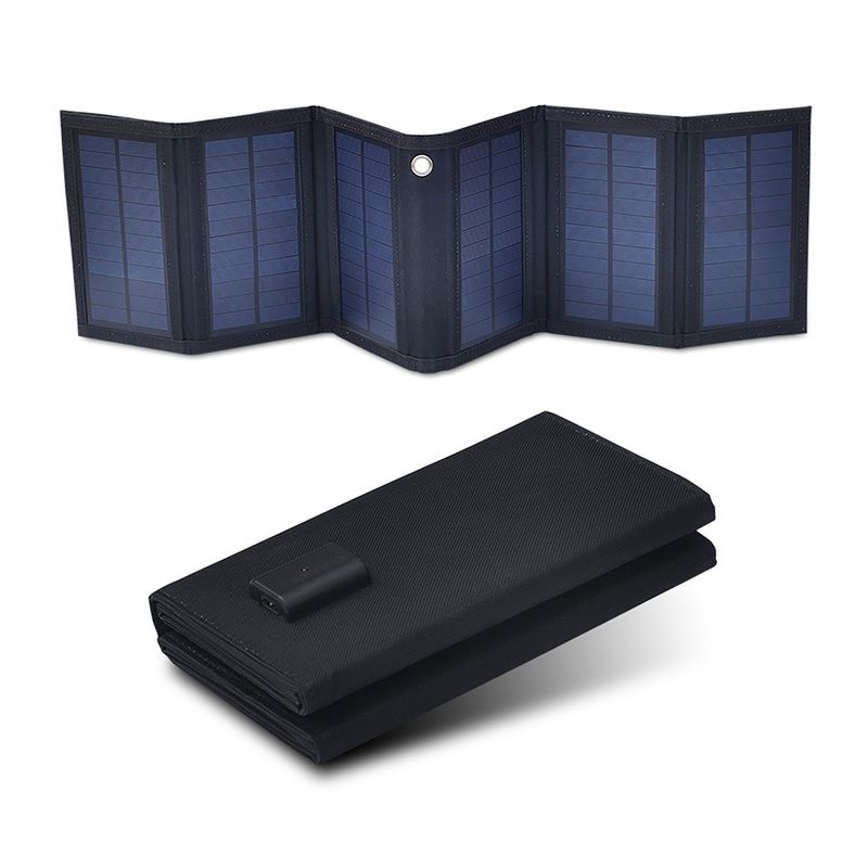 15W Monocrystalline Lipat Panel Surya untuk Waterproof Explorer Modul 3- dan pengerjaan