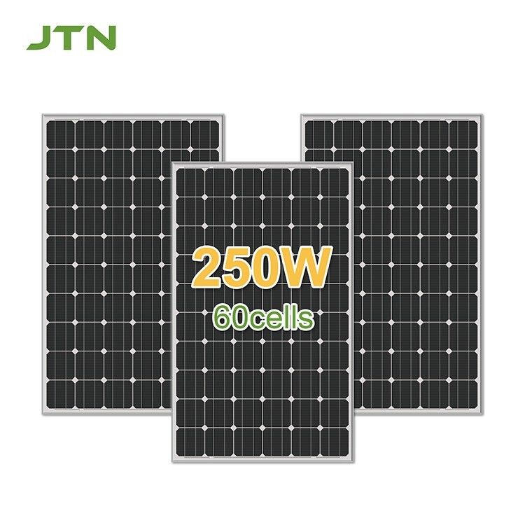 Monocrystalline Solar Voltage Cell Panel PV Film Ringan 250 Watt 18V 30V 36V Untuk Energi RV