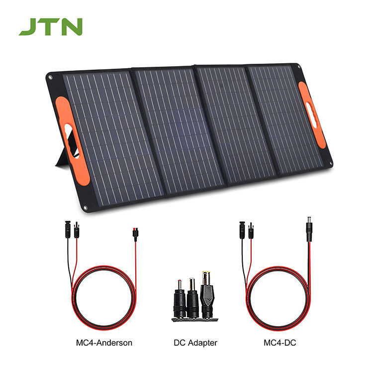 120w Solar Panel Kit untuk Caravan RV 156.75mmx156.75mm Ukuran Sel Panel Transparan PV